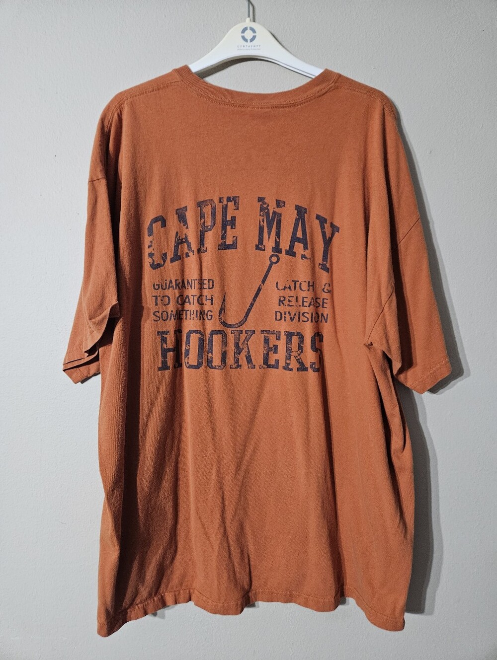 Cape May Hookers Fishing Tshirt 2XL